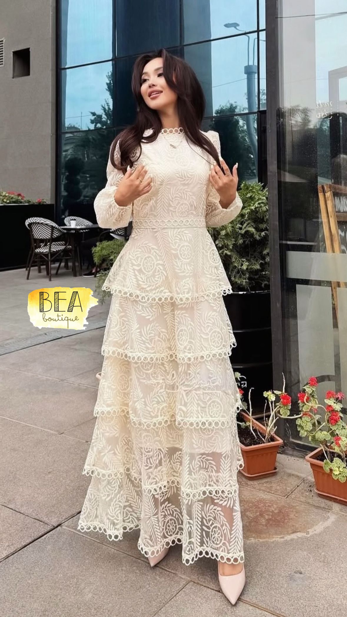 Vestido ivory  - Image 1