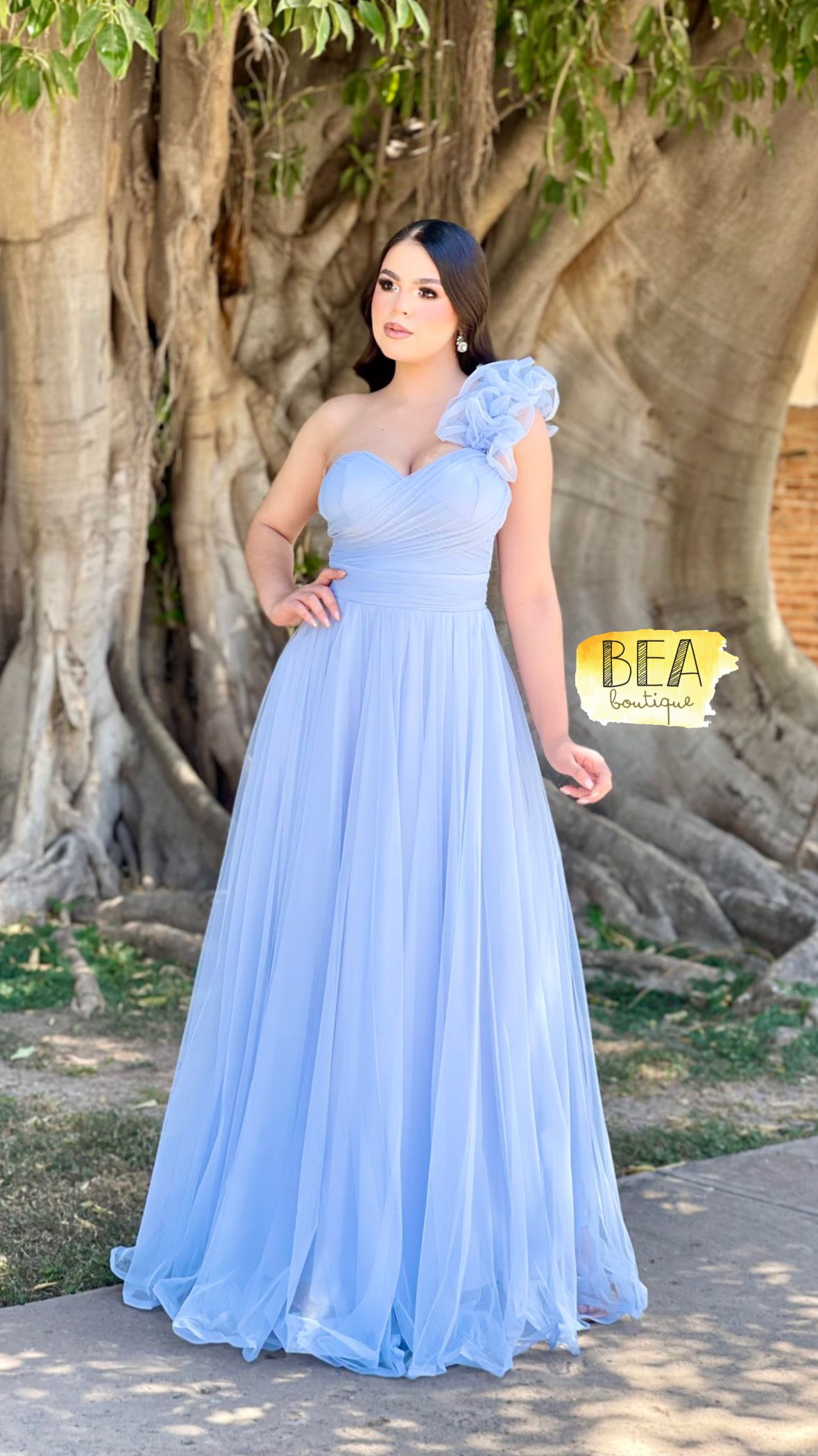 Vestido celeste - Image 1