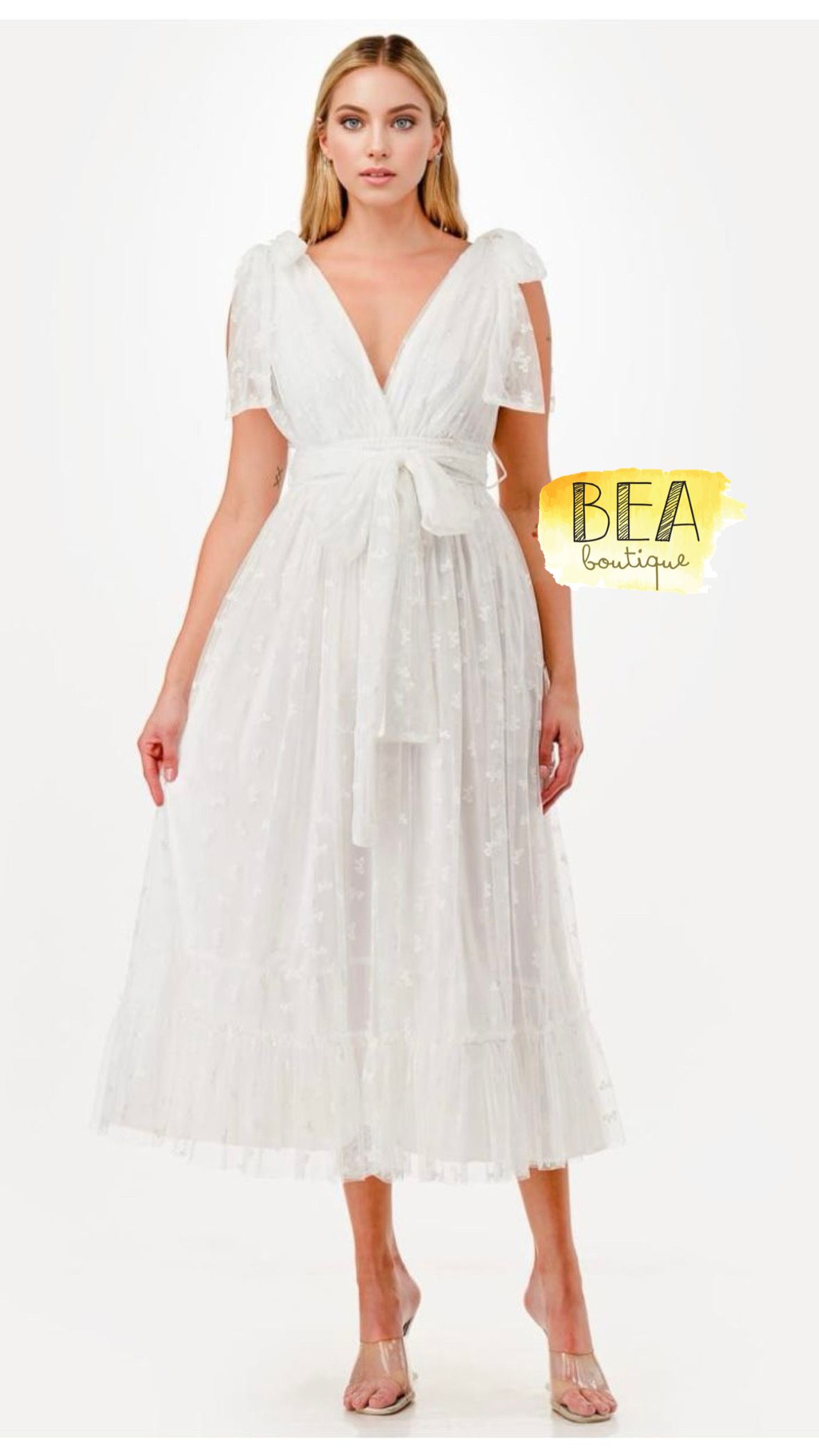 Vestido blanco - Image 1