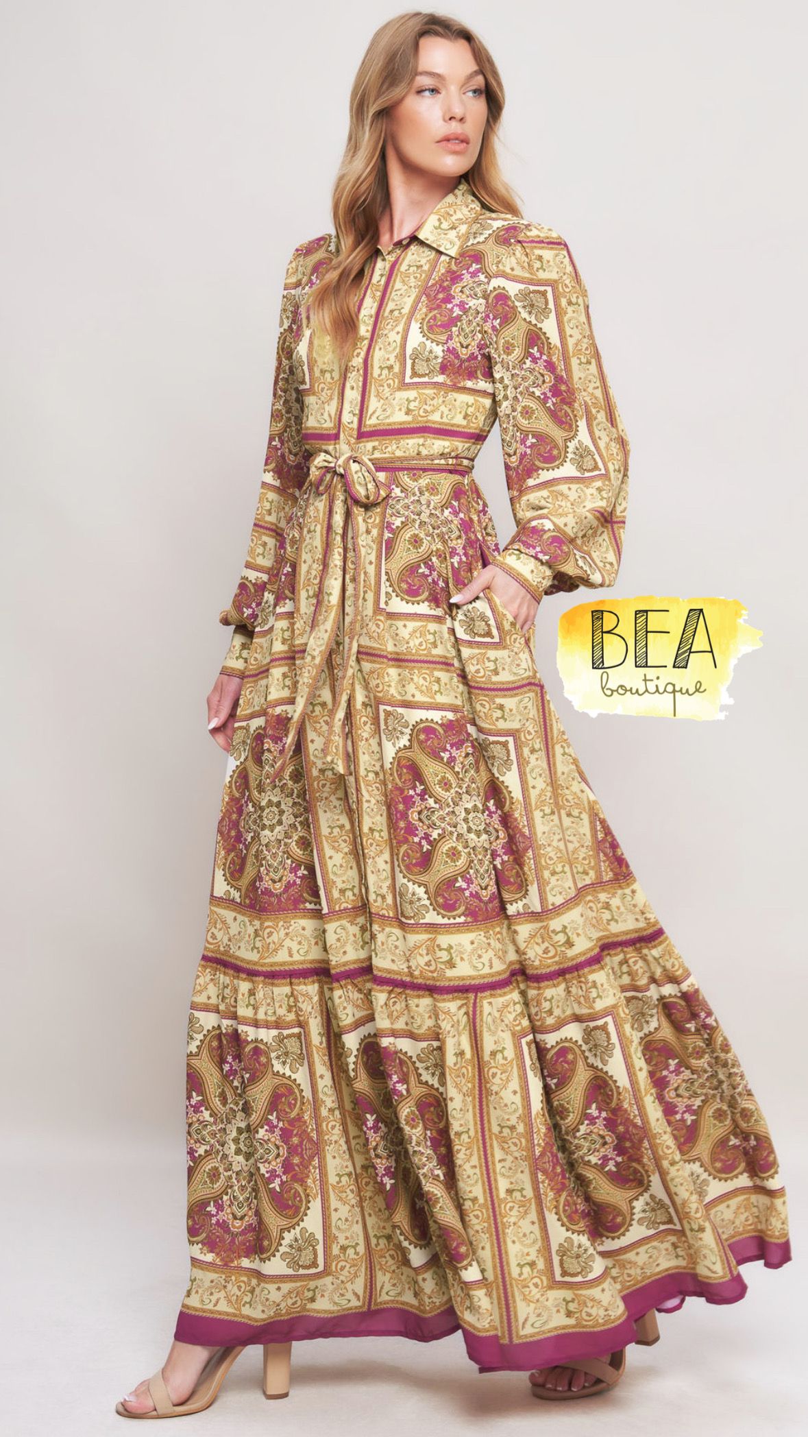 Vestido boho chic - Image 1