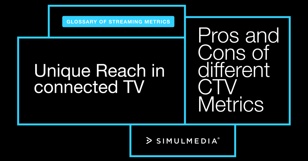 Unique Reach Gesamte Medien Bergreifende Reichweite Von