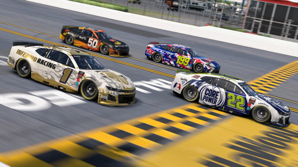NASCAR racing at Talladega