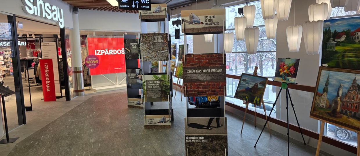 Cover Image for Aplūko ekspozīciju "Kas pazūd no acīm, dabā nepazūd" Jūrmalā!