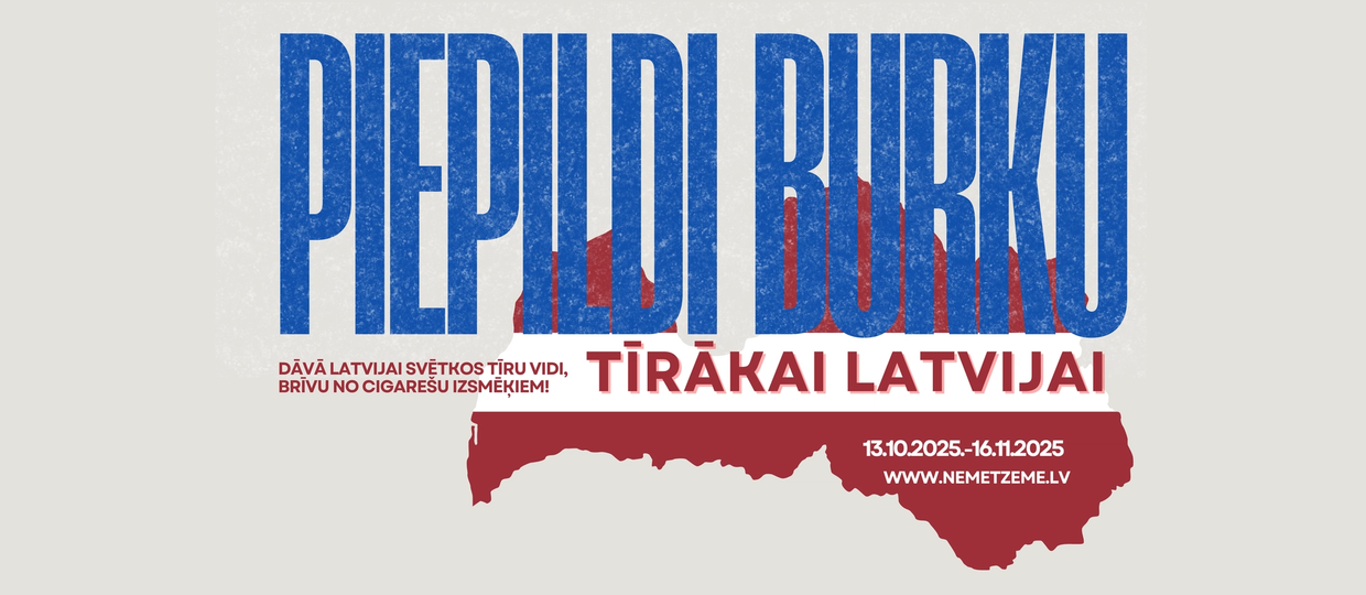Cover Image for Piepildi burku tīrākai Latvijai – iesaisties konkursā un dari Latviju zaļāku!