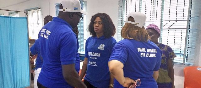 Matrix Energy Flags Off Six-Day Free Medical Eye Treatment In Delta