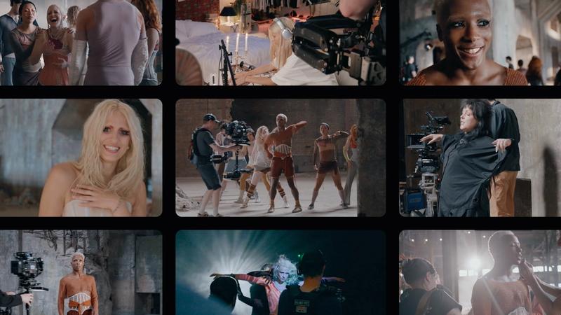 behind the scenes shots