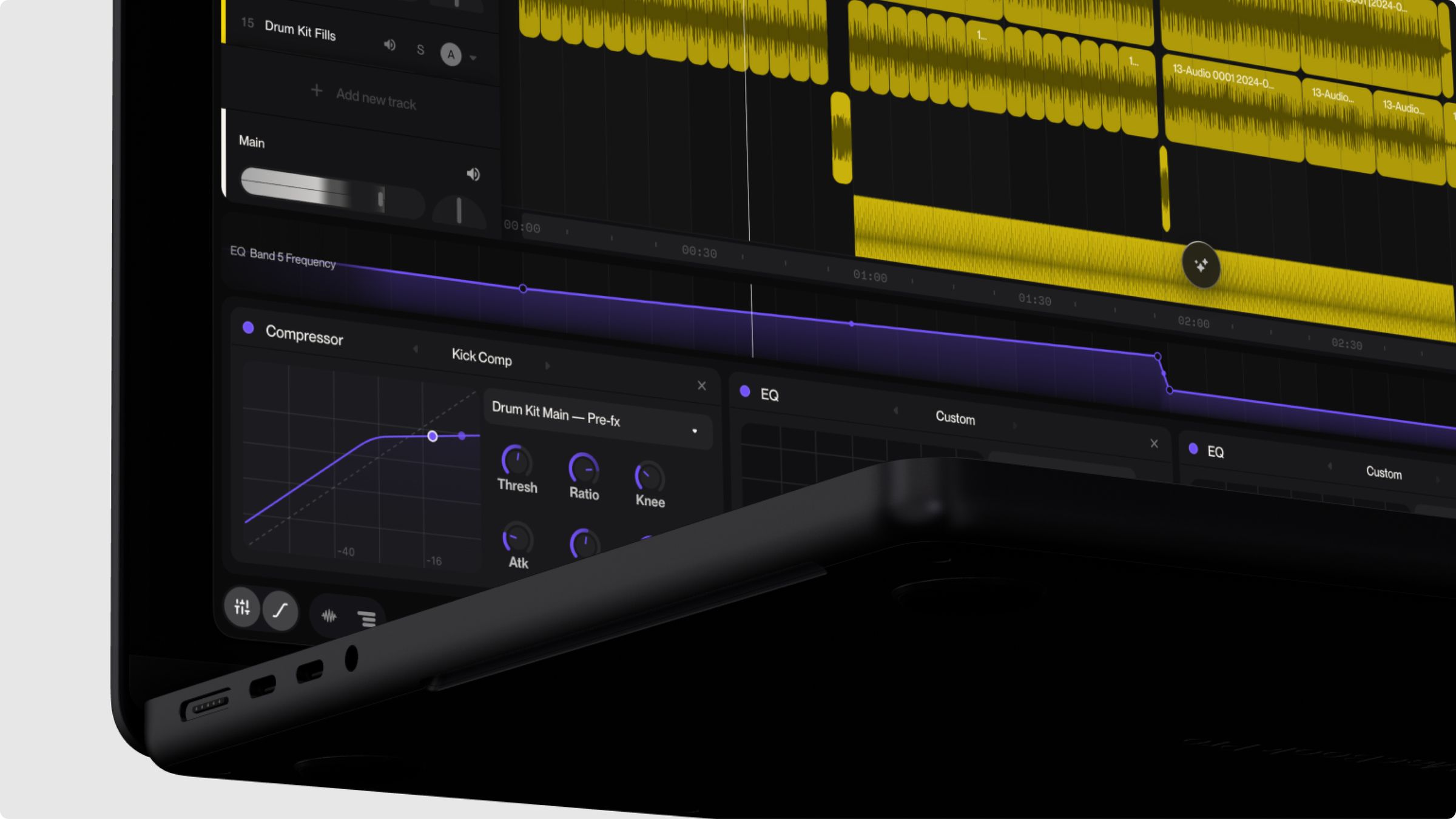 Compression in Suno Studio