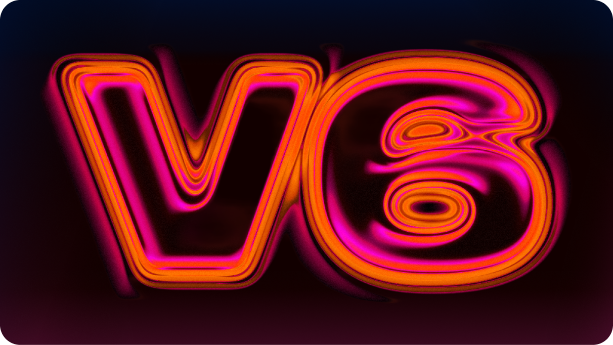 A stylized logo that says v6, Suno's newest music models