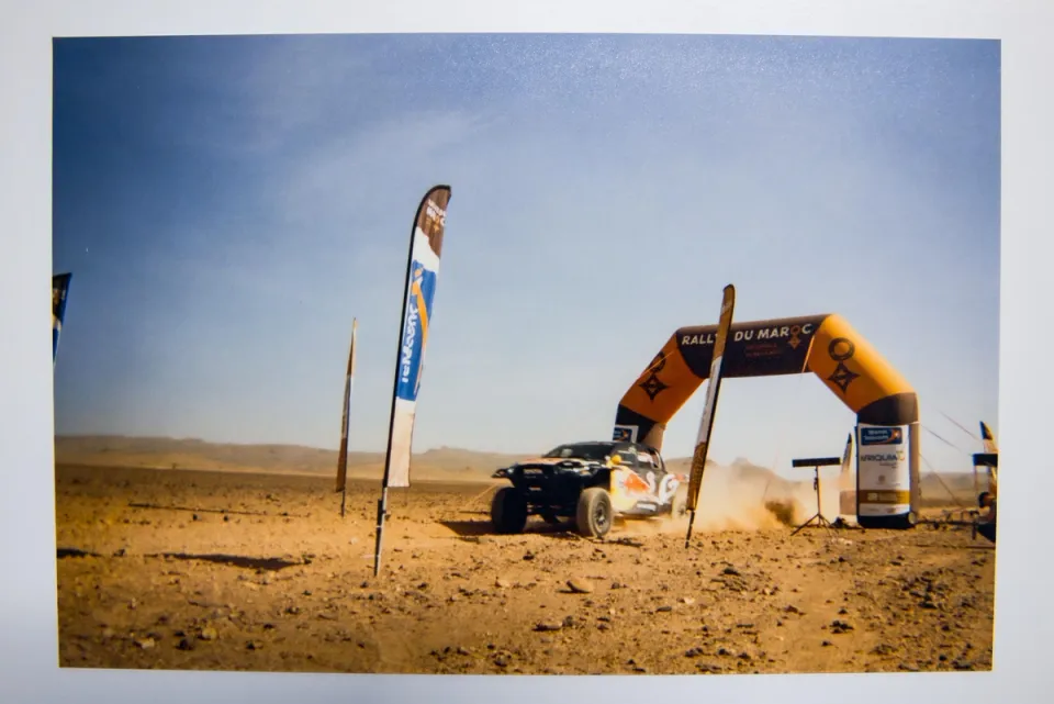 Stage start at Rally du Maroc