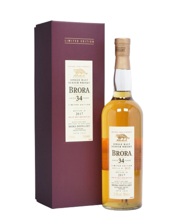 Brora 34 Year Old Limited Edition Natural Cask Strength (2017 Release)