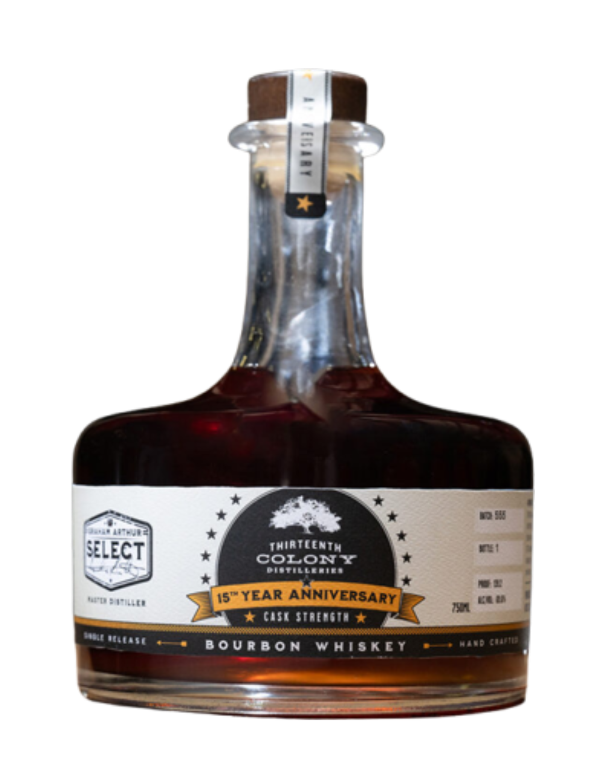 Thirteenth Colony 15 Year Old 15 Year Anniversary Cask Strength, view 1