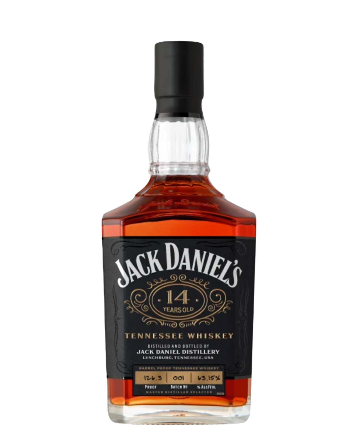 Jack Daniel's 14 Year Old Batch 01-Barrel Proof, Master Distiller Selected, view 1