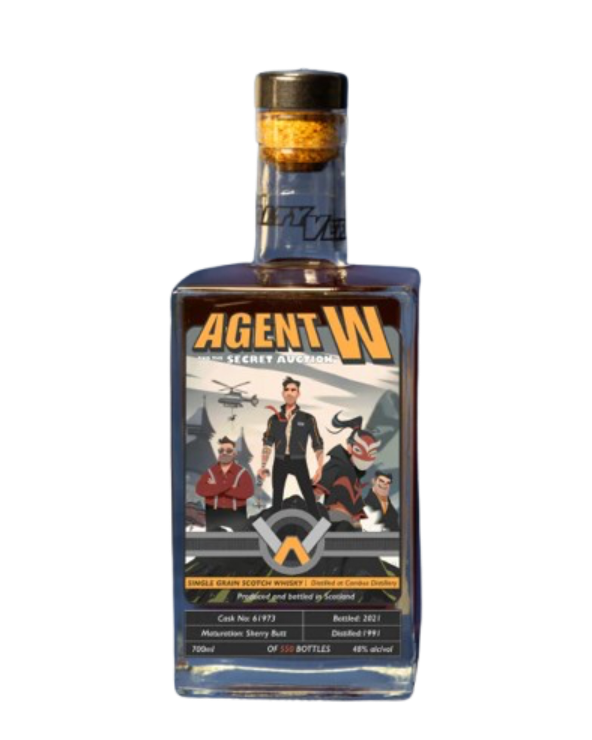 Cambus 30 Year Old Agent W and The Secret Auction, view 1