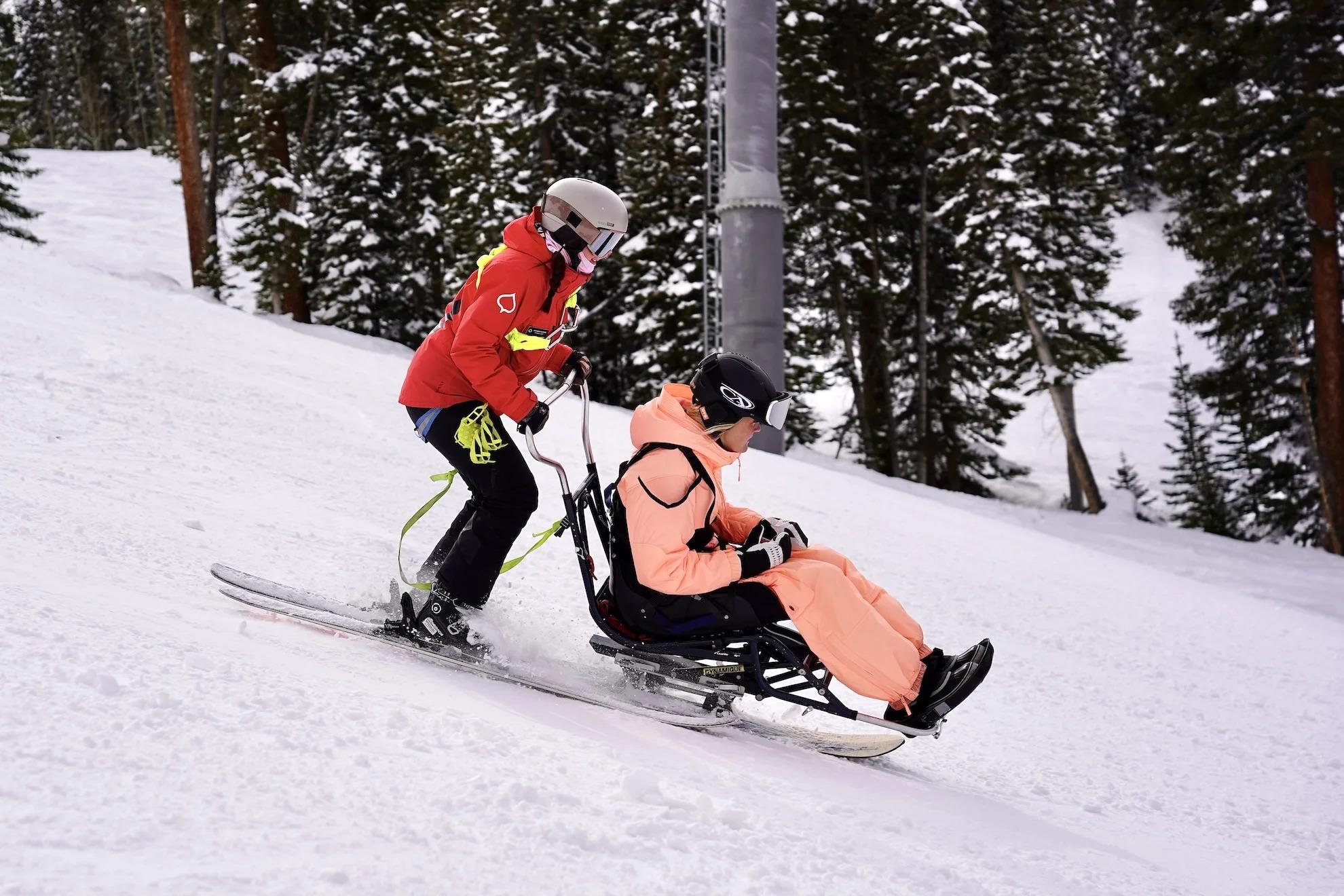 Adaptive Ski Lessons with Challenge Aspen