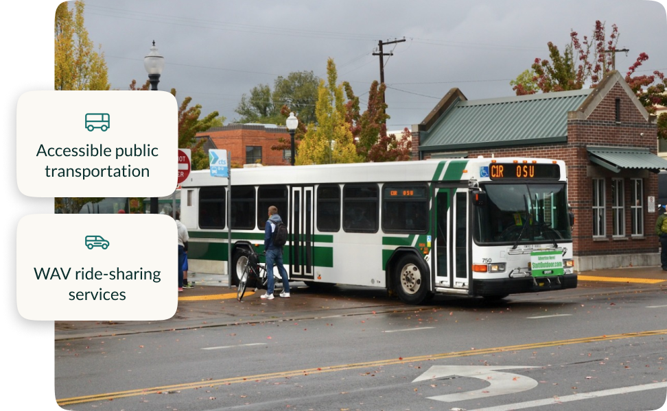 Getting around Corvallis