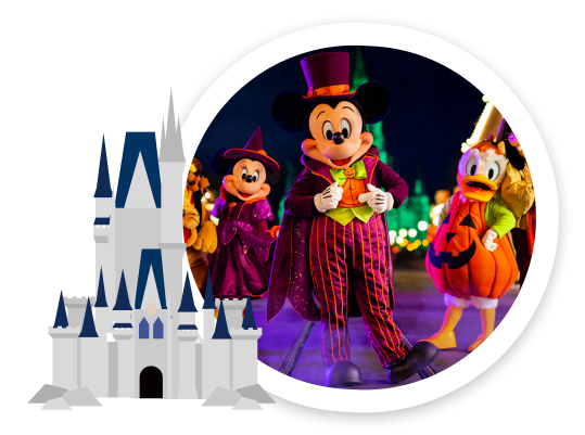 With more than 120 attractions, 50 entertainment options and 140 dining destinations in our 4 theme parks and 2 water parks, there’s plenty of fun for a multi-day stay at Walt Disney World Resort near Orlando, Florida.