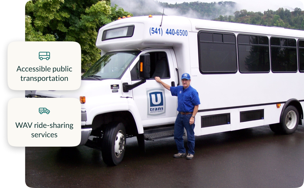 Getting around Experience Roseburg