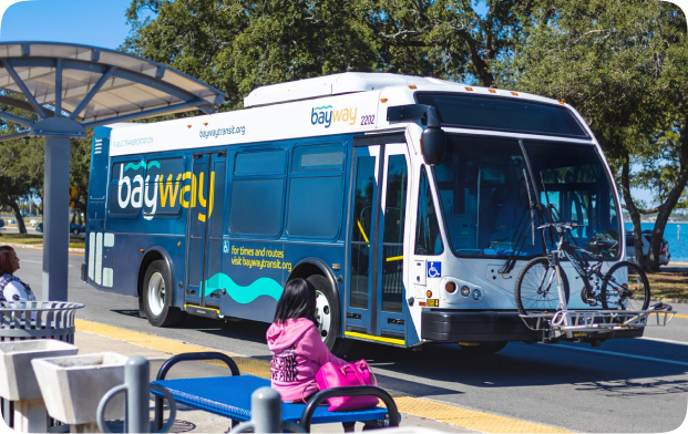 Panama City public transit bus