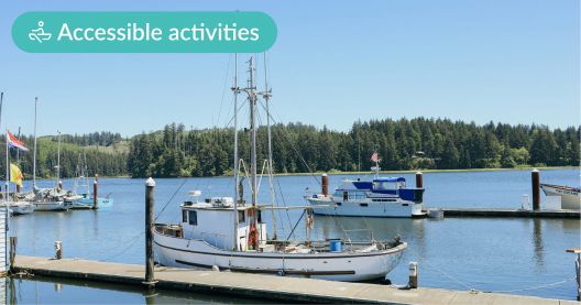 Accessible activities and restaurants in Florence, Oregon