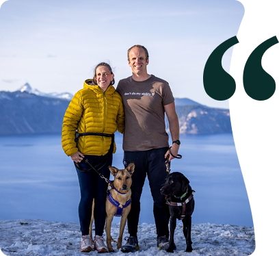 Let our travelers tell you their story. Meet Kyle Coon and Jessica Tuomela