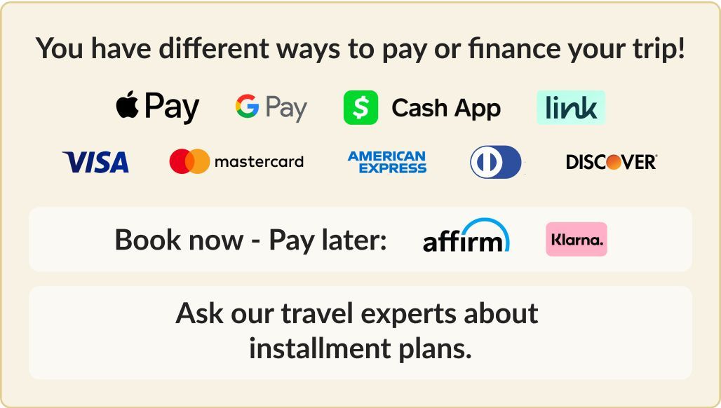 Choose your preferred payment method