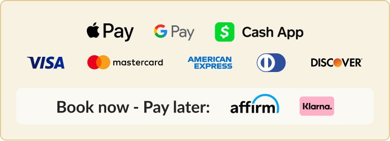 You have different ways to pay or finance your trip!