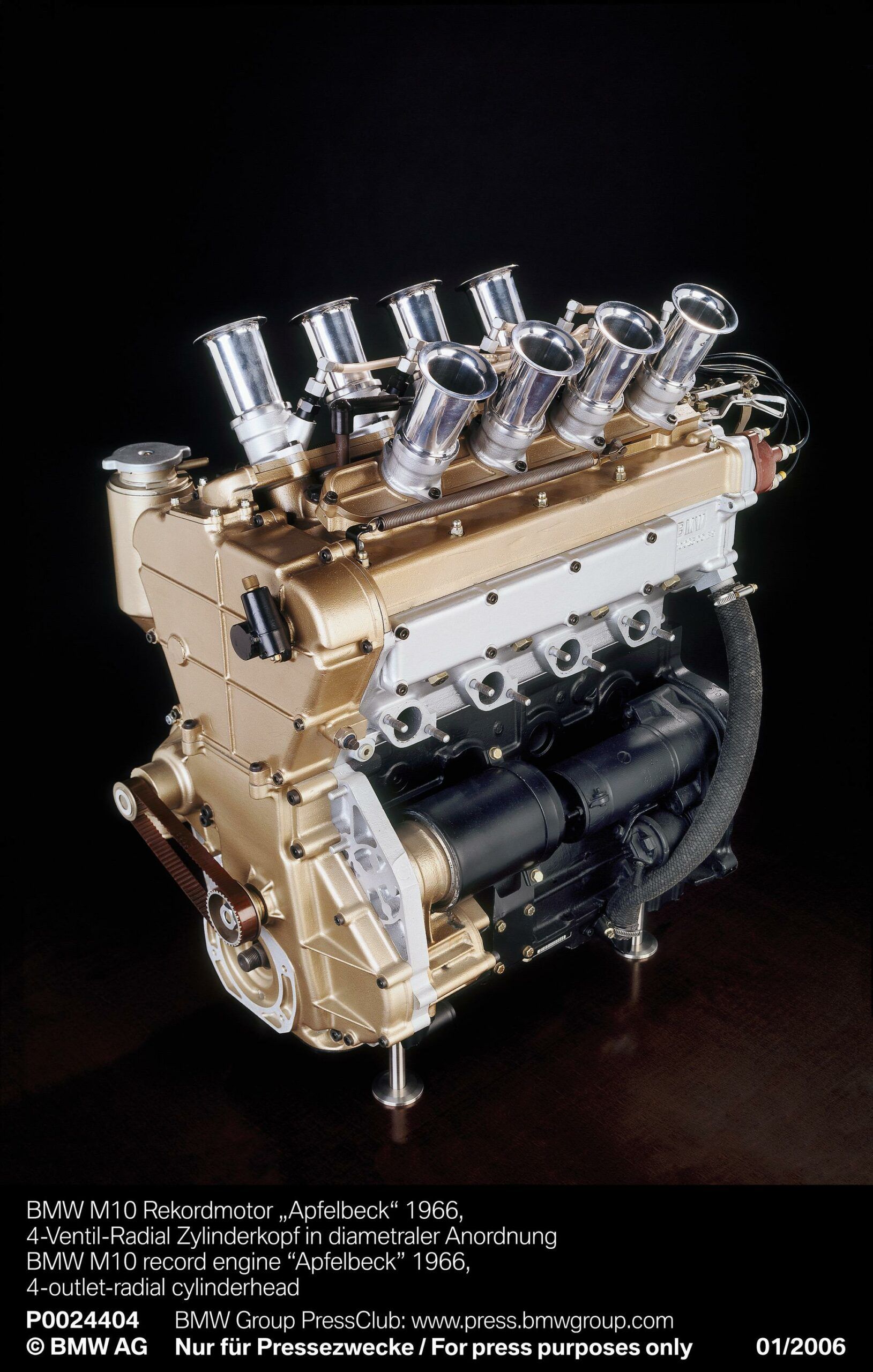 M10 Engine. Photo courtesy BMW Group.