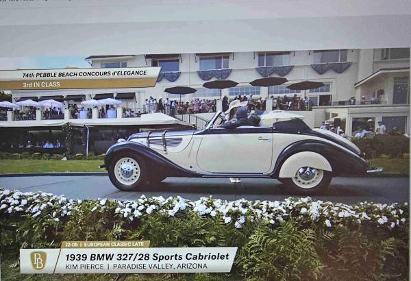 A 327 at Pebble Beach 2025.