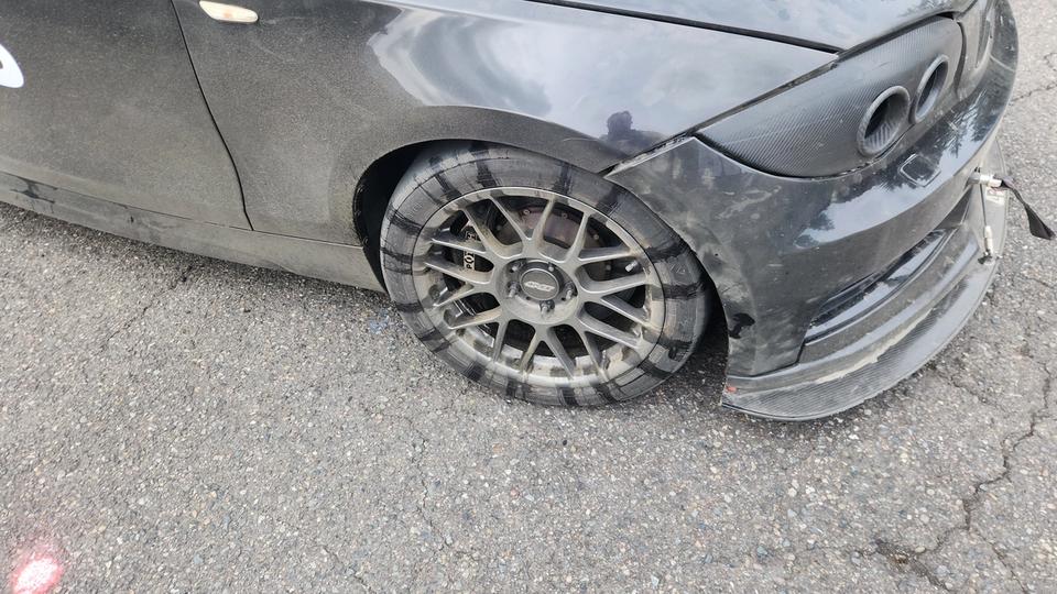 The brake fluid is supposed to stay inside the caliper.