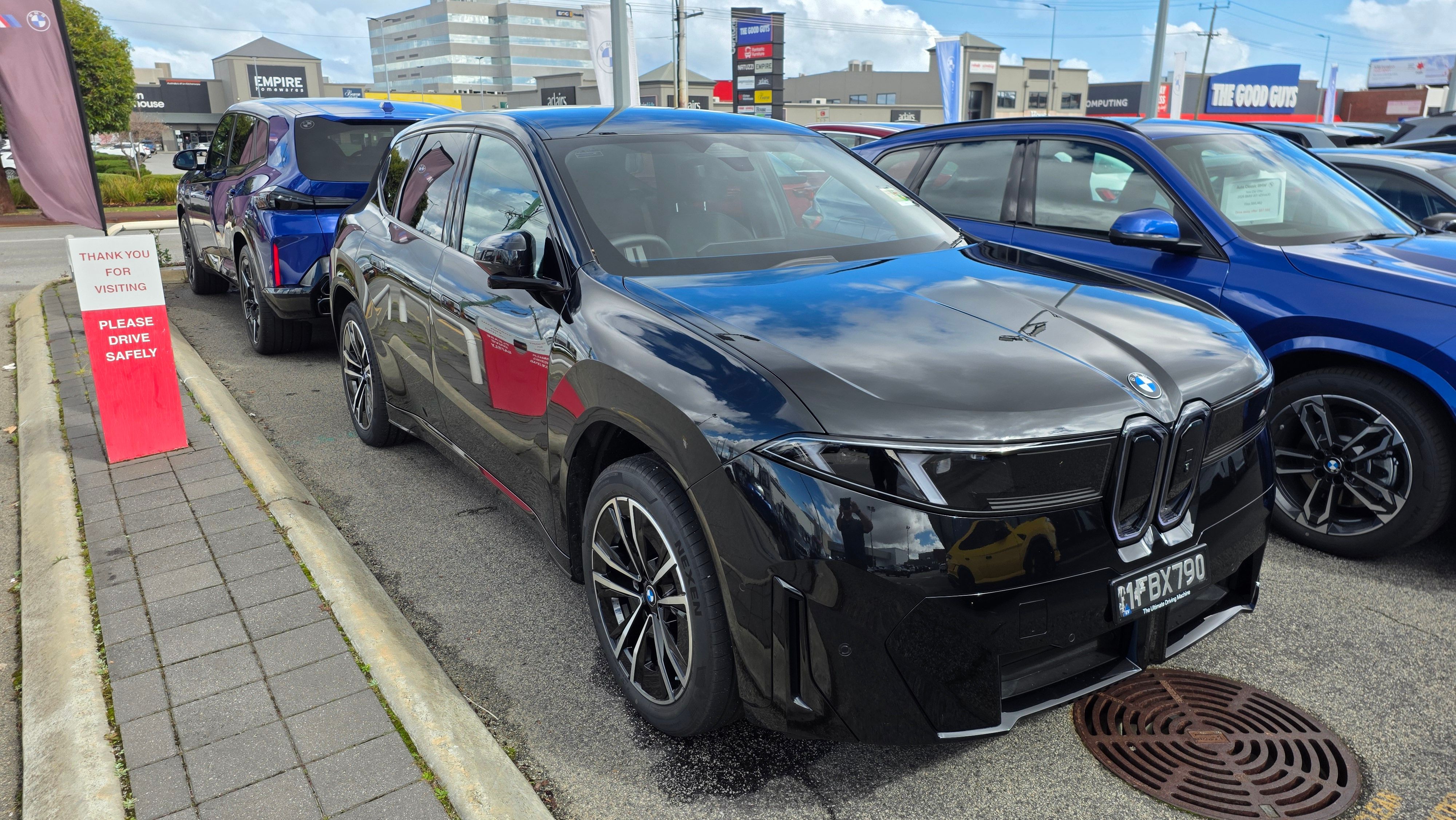 BMW iX3. Photo: Author.