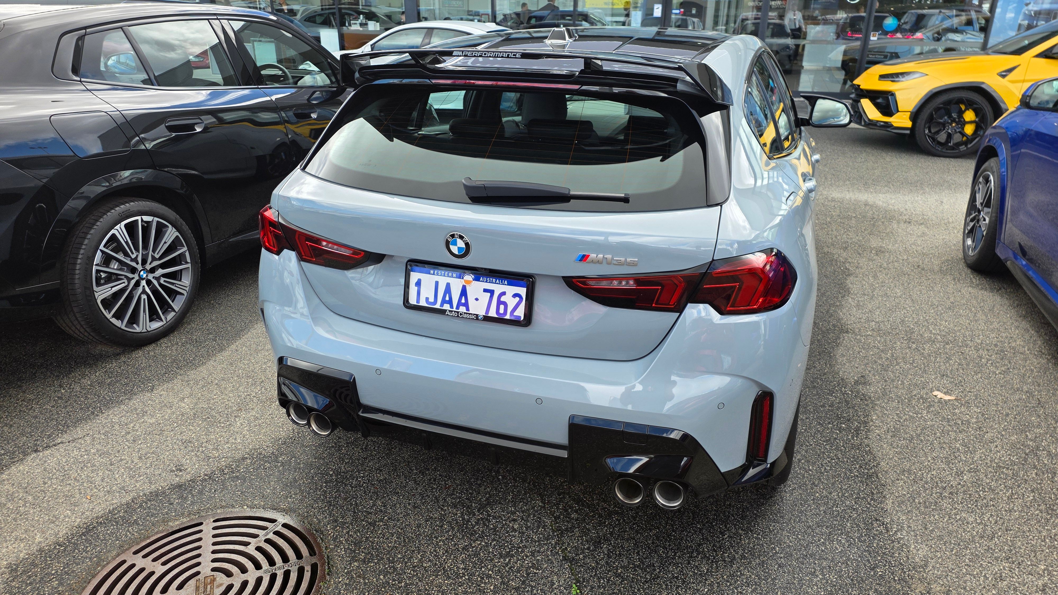 BMW M135i. Photo: Author.