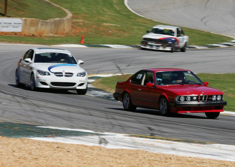 I got passed on the next straight