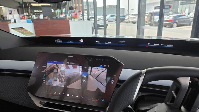 BMW iX3 interior. Photo: Author.