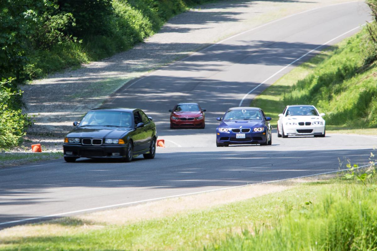 Through Turn 4 at Pacific