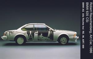 Rauschenberg BMW Art Car