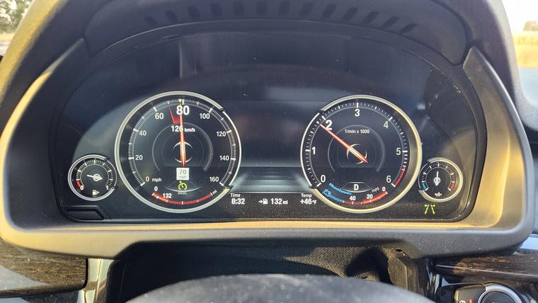 Comfort Mode display.