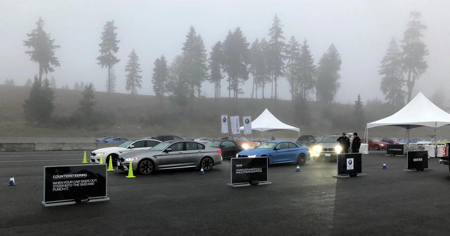 BMWs in the Fog