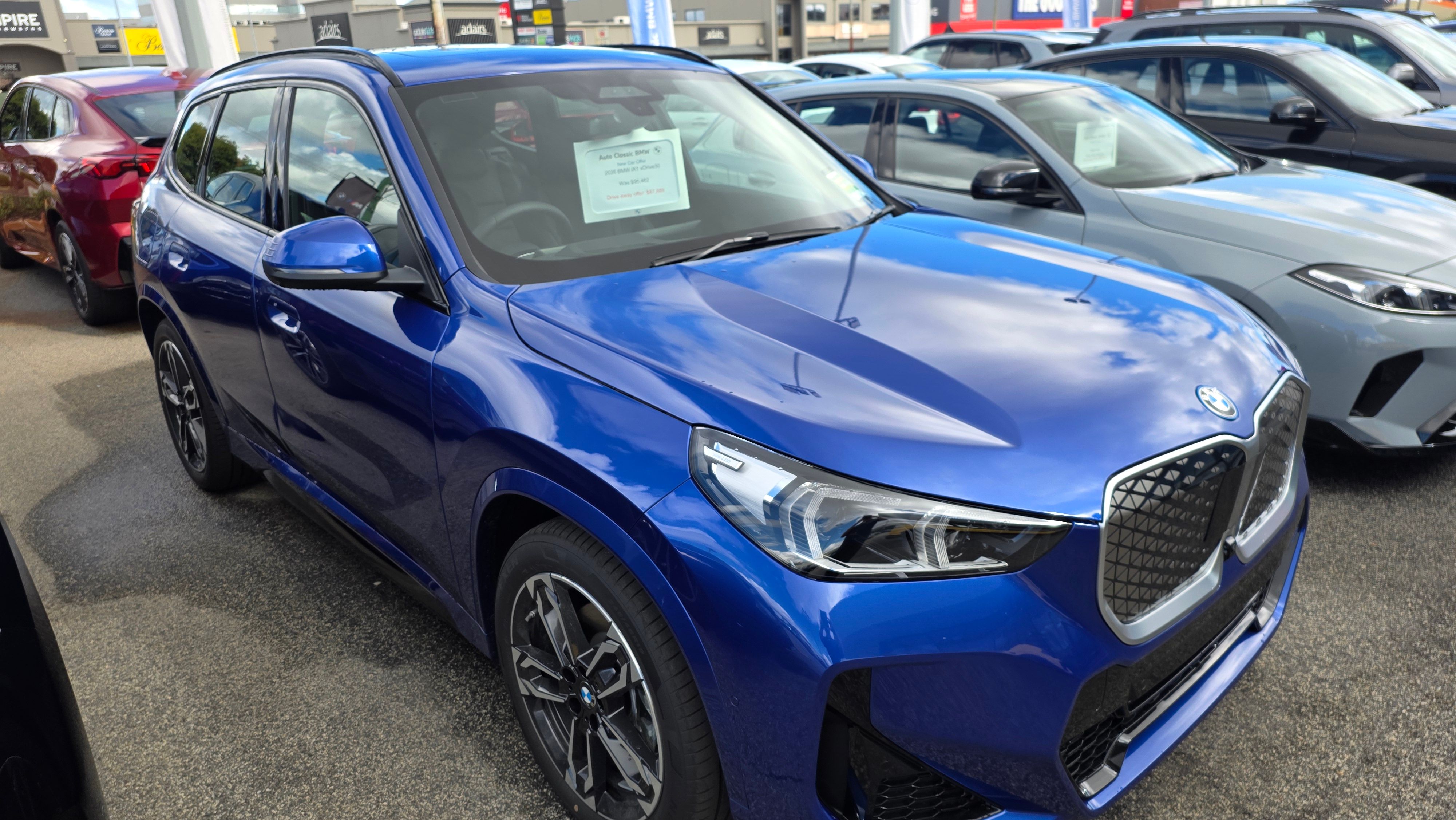 BMW iX1. Photo: Author.