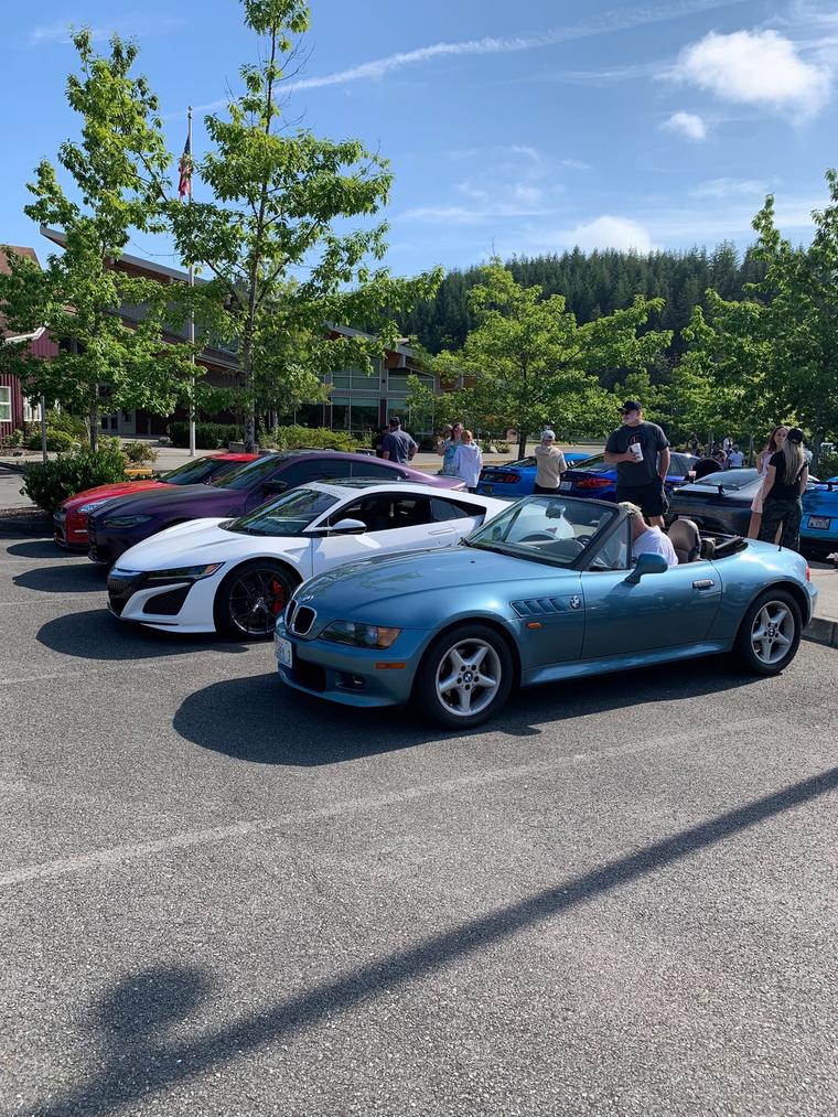 Line up at Bonney Lake