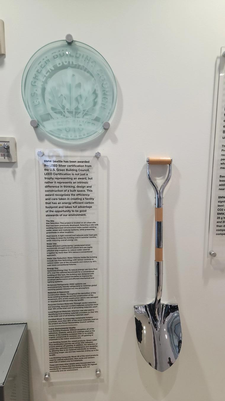 BMW Seattle LEED efforts.