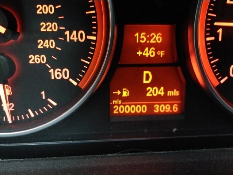 200K mile milestone.