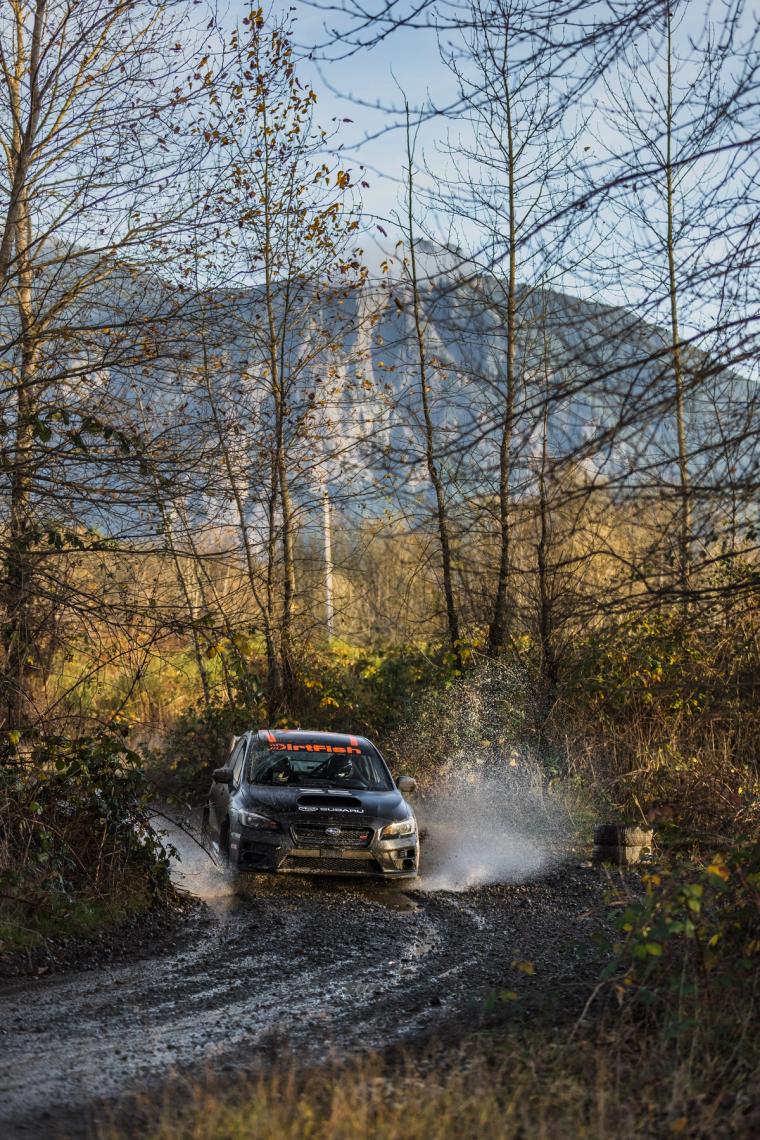 Michelle on dirt road.