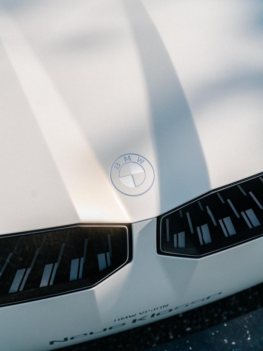 Etched logo in front.