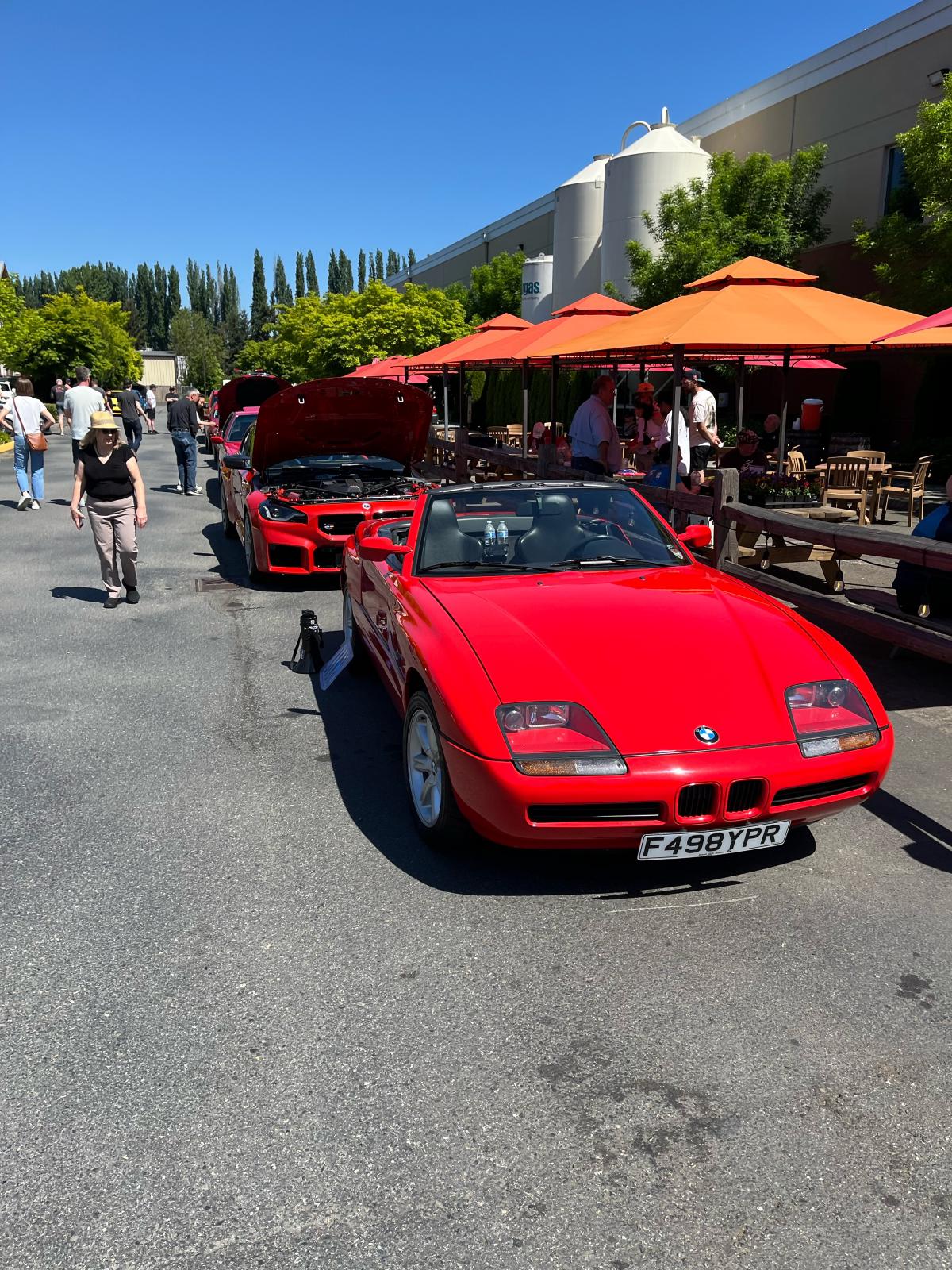 Z1 at Burgers and BMW's at Black Raven Brewery