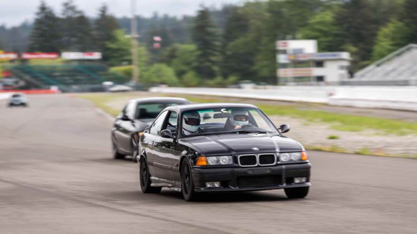 HPDE drivers at Pacific Raceways. Photo: Christian Bouchez