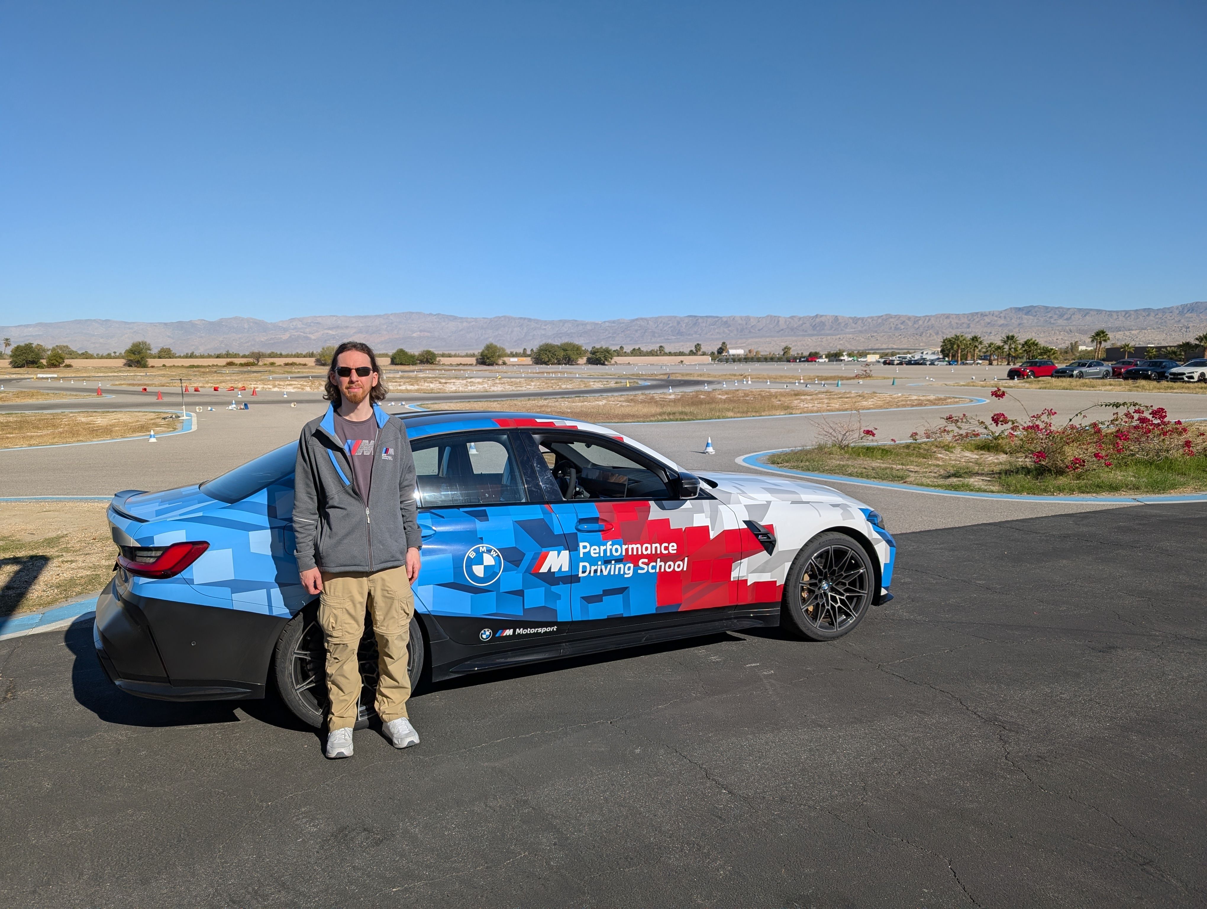 The Author at BMW Performance Center.