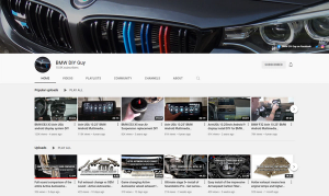 The BMW DIY Guy's YouTube page