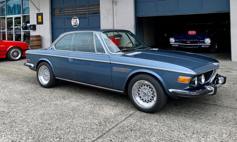 A Classic BMW Coupe.