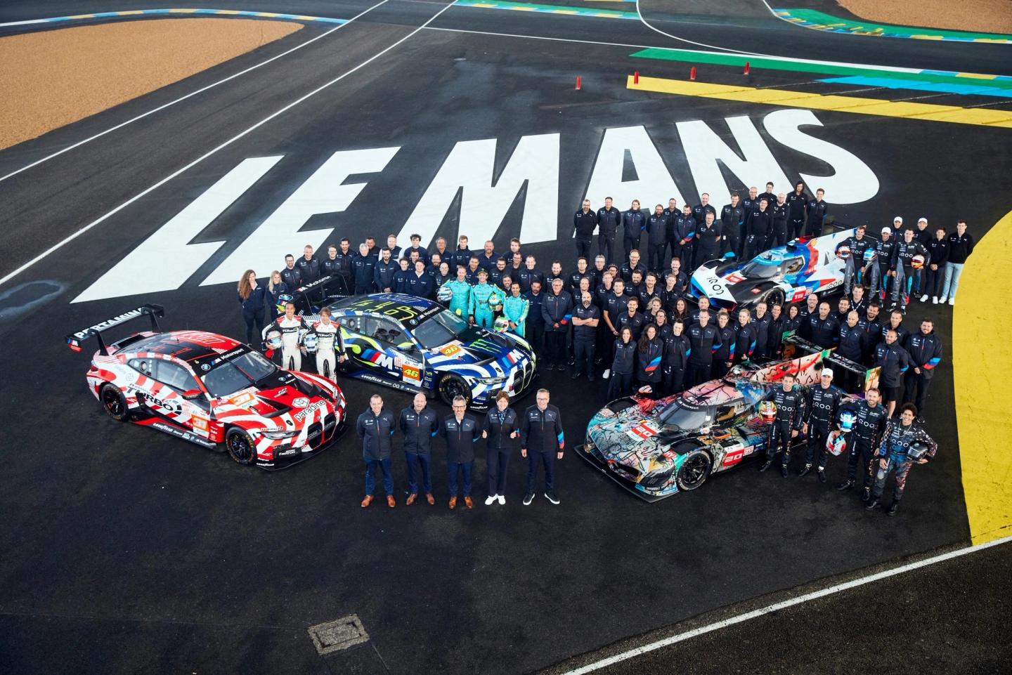 BMW Teams at Le Mans