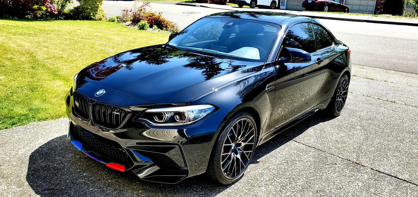 M2 with shiny black paint